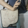 Handtasche Unikat Schultertasche blau hochwertig Upcycling