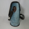 Handtasche Unikat Schultertasche blau hochwertig Upcycling