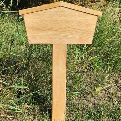 Restposten Grabtafeln aus Eichenholz (B-Schnitt)