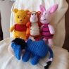 Winnie Pooh gehäkelt Kuscheltier Spielzeug tigger Ferkel i aah