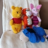 Winnie Pooh gehäkelt Kuscheltier Spielzeug tigger Ferkel i aah