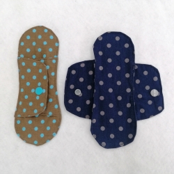 waschbare Slipeinlagen Stoffbinden auslaufsicher im 2er Set