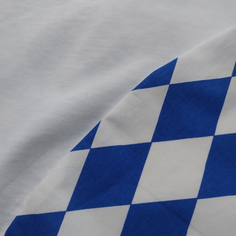 Babys Wickeldecke weiß-blau
