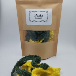 Pasta/Nudeln Spaghetti gehäkelt für Spielküche/Kaufmannsladen