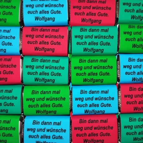 Schokolade SAROTTI für jeden Anlass 20 Täfelchen 