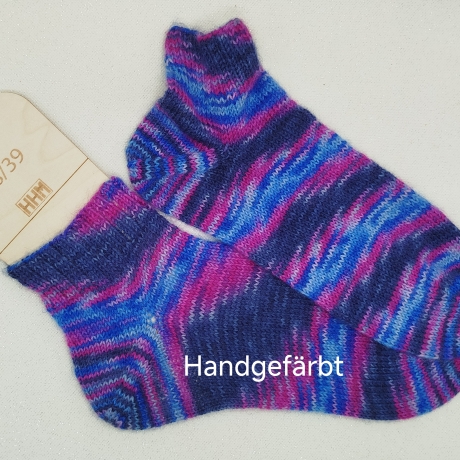 Gr. 38-39 Sneaker Socken Stricksocken Wollsocken