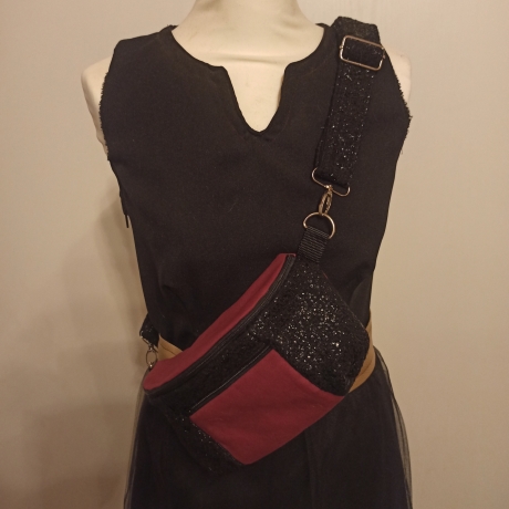 Crossbody bags, handmade