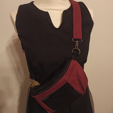 Crossbody bags, handmade