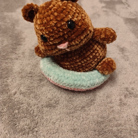 Hamster Mister Wobbles mit Donut 