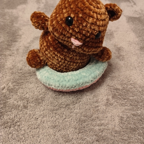 Hamster Mister Wobbles mit Donut 