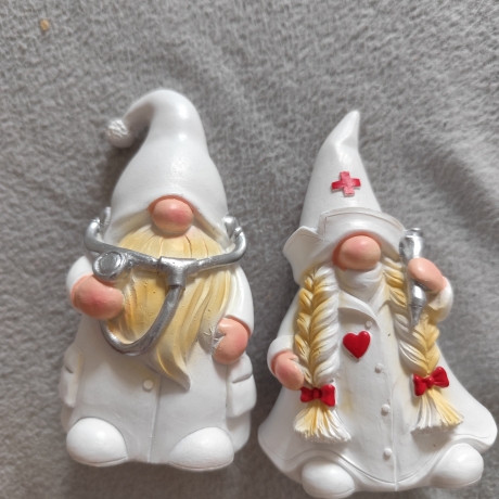 Arzt und Ärztin Wichtel Set 