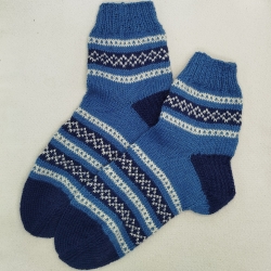 Gr. 38-39 Socken Stricksocken Wollsocken