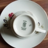 Schumann Arzberg Bavaria Kaffeetasse Untertasse Rose Vintage