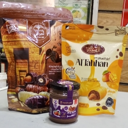 Dattel mit Nüssen Dattel Nutella Probierset