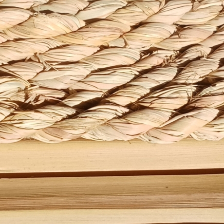 Platz Set aus Palmenblätter