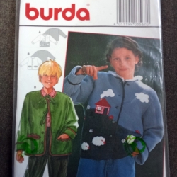 burda 3567 Schnittmuster Kinder Janker Jacke Gr. 104-128
