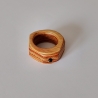 #6 Ring Holz Sperrholz (Wooden Plywood ⌀ 18mm) Schmuck Holzring