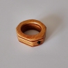 #6 Ring Holz Sperrholz (Wooden Plywood ⌀ 18mm) Schmuck Holzring