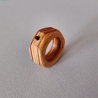 #6 Ring Holz Sperrholz (Wooden Plywood ⌀ 18mm) Schmuck Holzring