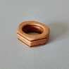 #6 Ring Holz Sperrholz (Wooden Plywood ⌀ 18mm) Schmuck Holzring