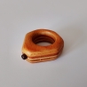 #11 Ring Holz Sperrholz (Wood Ring Plywood 17mm) Schmuck Holzring