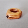 #11 Ring Holz Sperrholz (Wood Ring Plywood 17mm) Schmuck Holzring