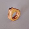 #11 Ring Holz Sperrholz (Wood Ring Plywood 17mm) Schmuck Holzring