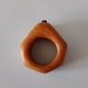 #11 Ring Holz Sperrholz (Wood Ring Plywood 17mm) Schmuck Holzring