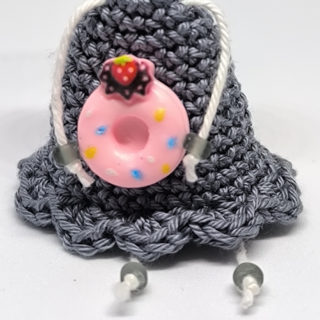 Herzensfigur Donut – Handgemachte Figur mit Donut | Glücksbringer
