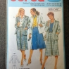 burda 7999 Schnittmuster Damen Kostüm Jacke Rock Gr. 38-48