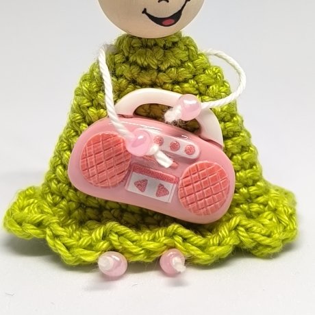 Herzensfigur Radio – Geschenk für gute Laune | Glücksbringer