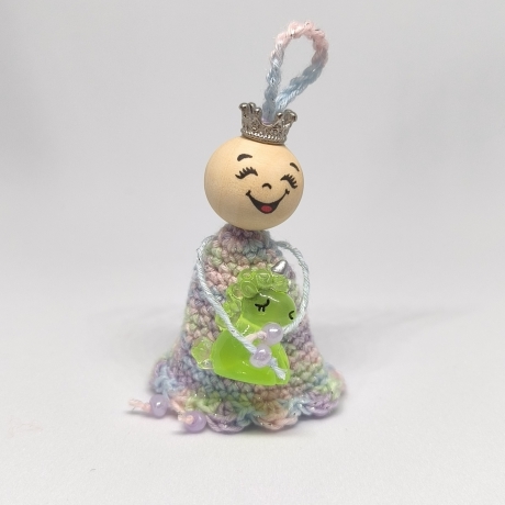 Herzensfigur Einhorn grün – Glücksbringer für Träumerinnen 