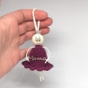 Muttertagsgeschenk Mama – Violette Königin Figur Handmade Unikat