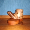 Stiftehalter aus Walnuss/teak