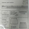 burda 8237 Schnittmuster Minirock Damen Gr. 32-50