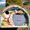 Ker Hobbit Strandhaus - Nistkasten 32mm - Muscheln & Meer