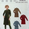 burda 8035 Damenkleid Mantelkleid Retro Gr. 36–48