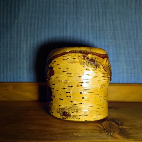 Aschenbecher aus Birke