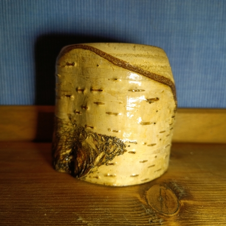 Aschenbecher aus Birke