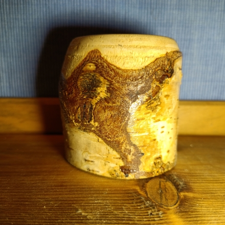 Aschenbecher aus Birke