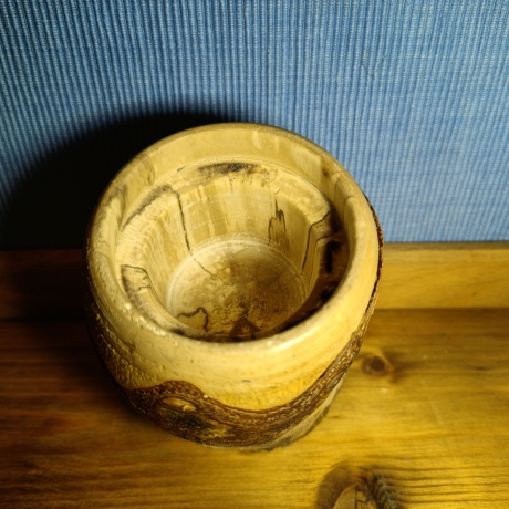 Aschenbecher aus Birke
