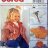 burda 3433 Kinderjacke mit Kapuze Gr. 86–116 Wendejacke
