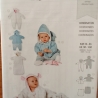 burda kids 9478 Baby-Overall Jacke Hose Gr. 56–86
