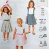 burda kids 9319 Mädchenrock Tüllrock Gr. 92–122