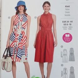 burda style 5916 Damenkleid Hemdblusenkleid Gr. 34–44