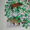 Poster A2 Animal Guide Berlin (Grafikdesign Urban Nature Tiere)
