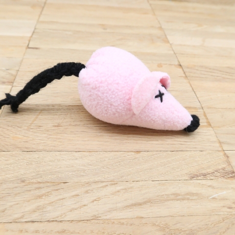 Baldrianmaus, Spielzeugmaus für Katzen, frisch befüllt