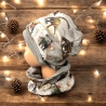 Beanie und Loop Set Dinos I Mütze Schal Junge Dinosaurier Set