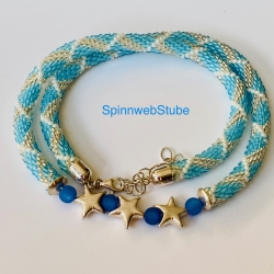 Perlenkette Sternchen