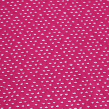 Lochmuster Jersey fuchsia pink Netz-Stoff Raute